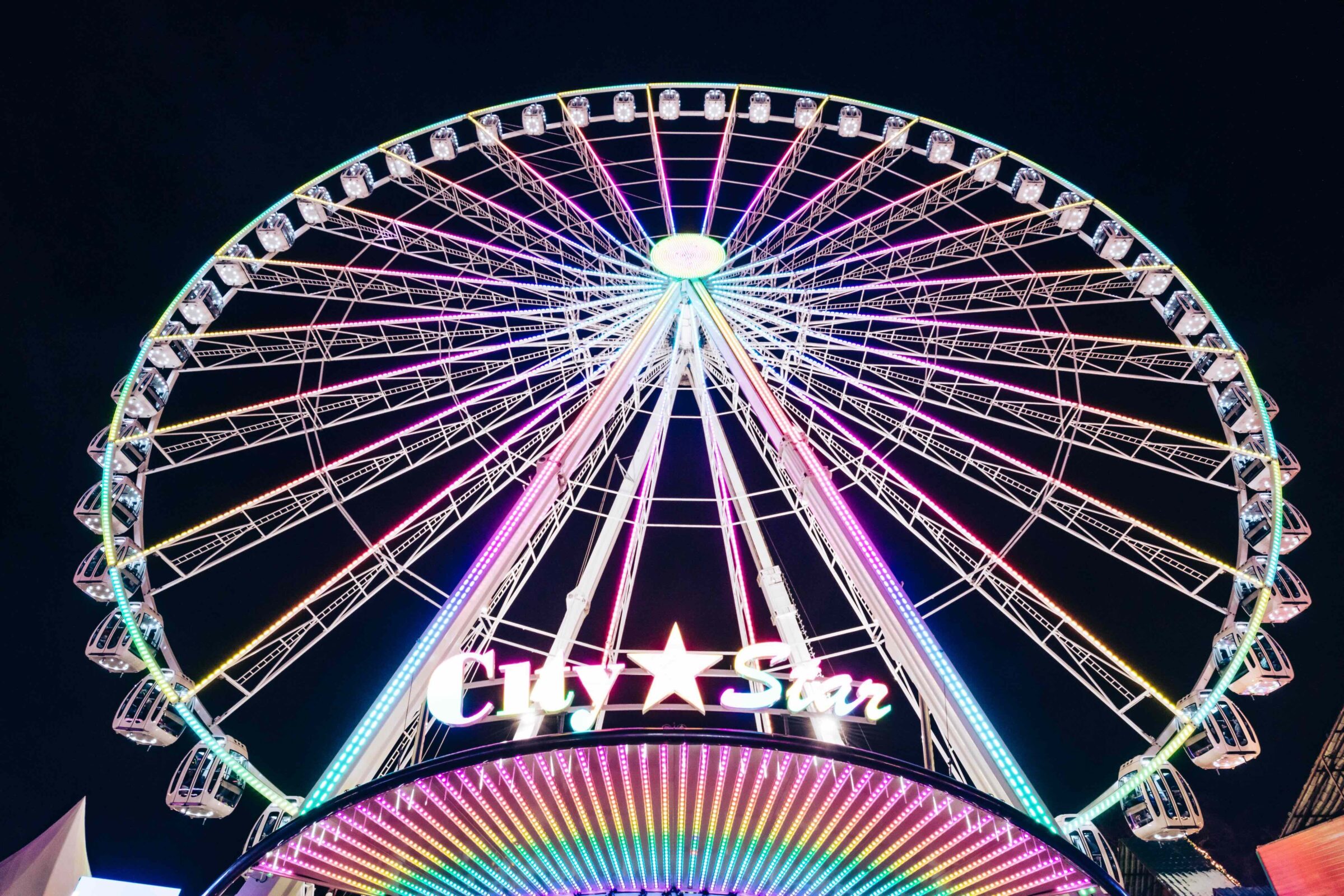 The Giant Wheel at Winter Wonderland